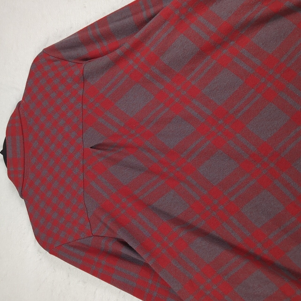 Soft Surroundings Paramour Long Sleeve Fleece Button-up Tunic Top Women's 1X - Picture 4 of 7